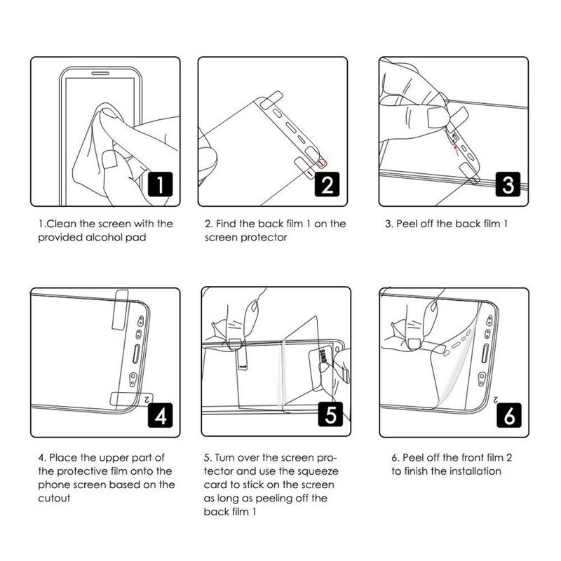 Screenprotector Voor Huawei P40 Pro Enkay