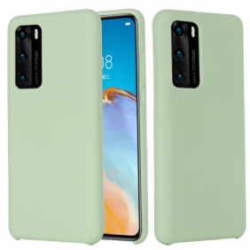 Telefoonhoesje voor Huawei P40 Pro Premium Vloeibare Siliconen