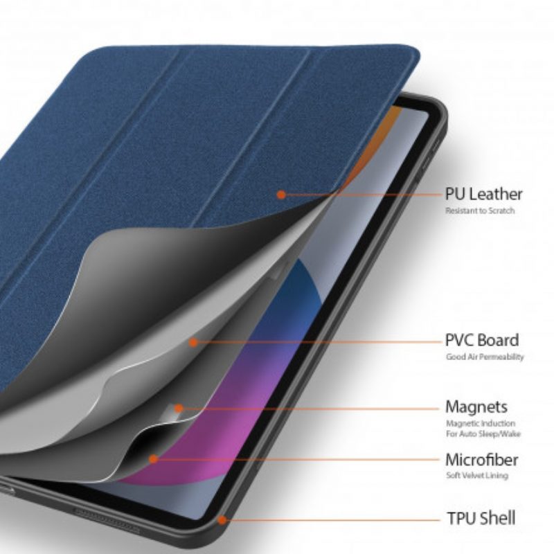 Bescherming Hoesje voor iPad Pro 12.9" (2021) Dux-ducis