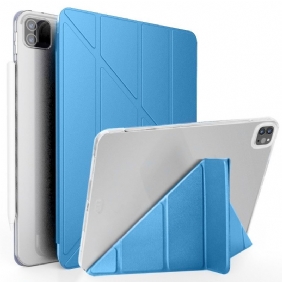 Bescherming Hoesje voor iPad Pro 12.9" (2021) Eenvoudig Origami-ontwerp