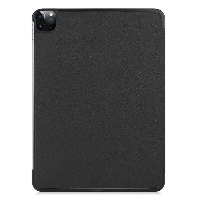 Bescherming Hoesje voor iPad Pro 12.9" (2021) Opvouwbare Oplader Potloodhouder