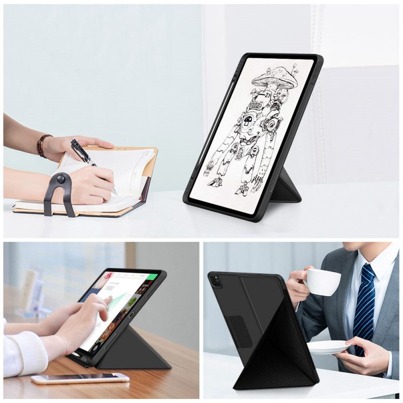 Bescherming Hoesje voor iPad Pro 12.9" (2021) Origami