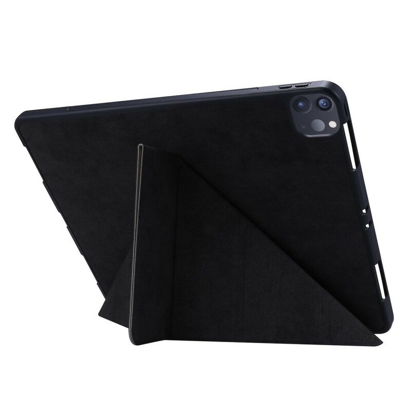 Bescherming Hoesje voor iPad Pro 12.9" (2021) Origami-stijl