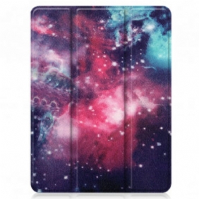 Bescherming Hoesje voor iPad Pro 12.9" (2021) Space Pennenhouder