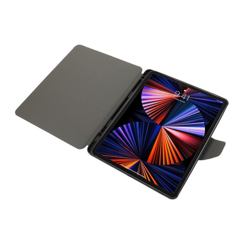 Bescherming Hoesje voor iPad Pro 12.9" (2021) Twee Flappen Met Sluiting