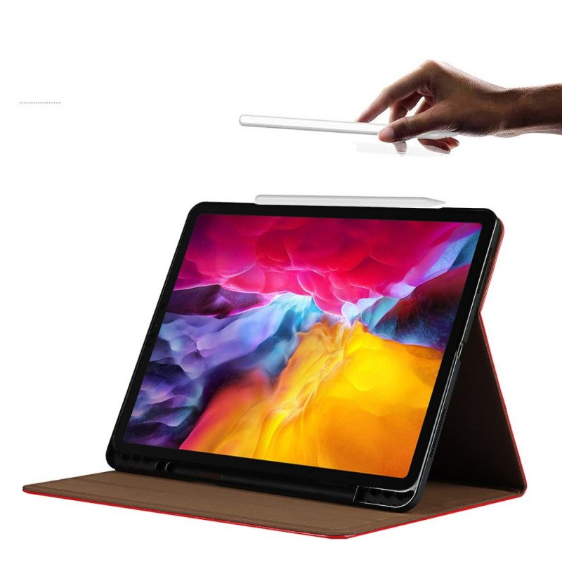 Case voor iPad Pro 12.9" (2021) Echt Leer