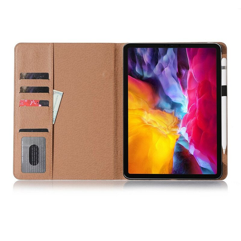 Cover voor iPad Pro 12.9" (2021) Retro Kunstleer