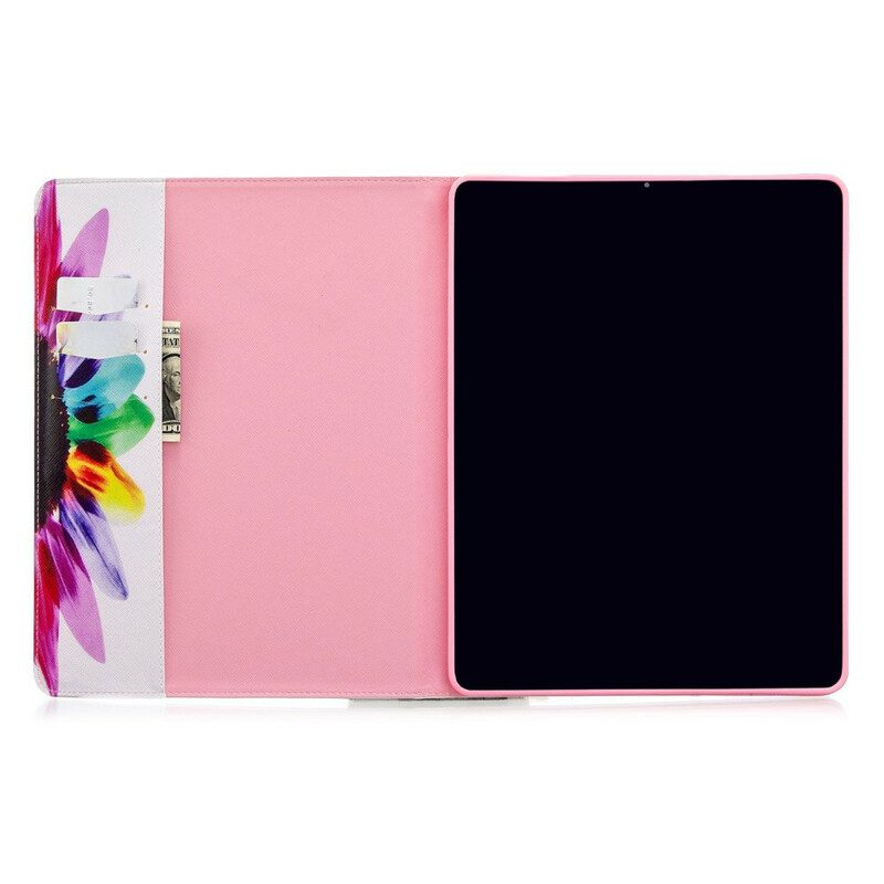 Flip Case voor iPad Pro 12.9" (2021) Bloemblaadjes Afdrukken Patroon