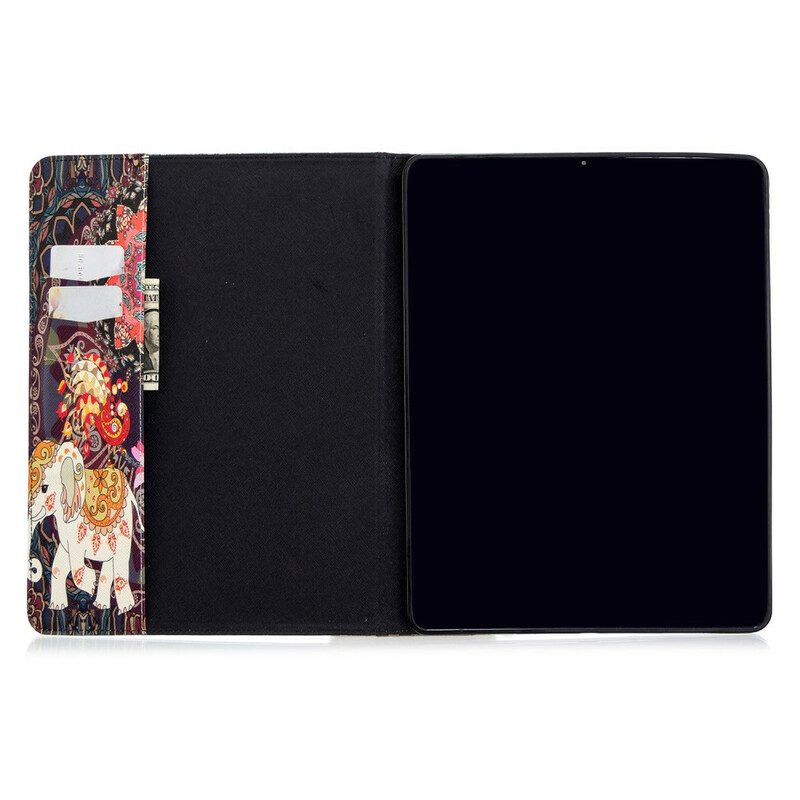 Folio-hoesje voor iPad Pro 12.9" (2021) Olifant Print Patroon