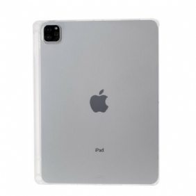 Hoesje voor iPad Pro 12.9" (2021) Transparante Potloodhouder