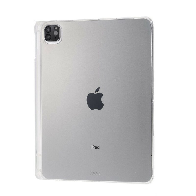 Hoesje voor iPad Pro 12.9" (2021) Transparante Potloodhouder