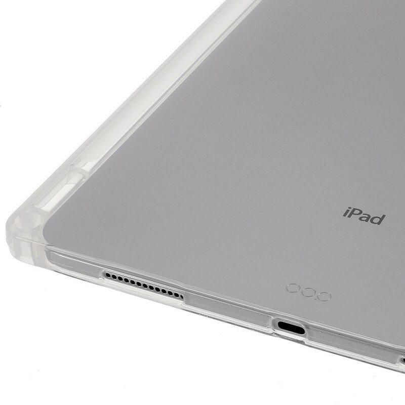 Hoesje voor iPad Pro 12.9" (2021) Transparante Potloodhouder