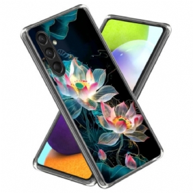 Case Hoesje Samsung Galaxy A16 5g Telefoonhoesje Siliconen Bloemen