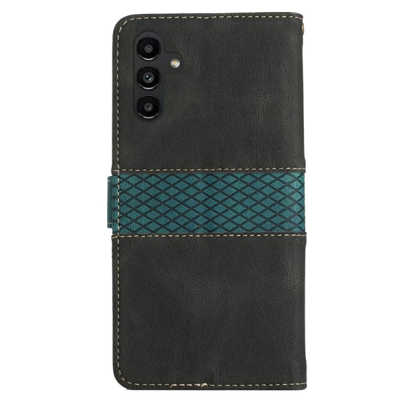 Flip Case Leren Samsung Galaxy A16 5g Bandfries