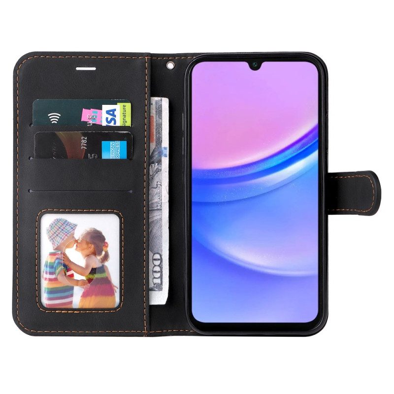 Folio-hoesje Samsung Galaxy A16 5g Driekleur