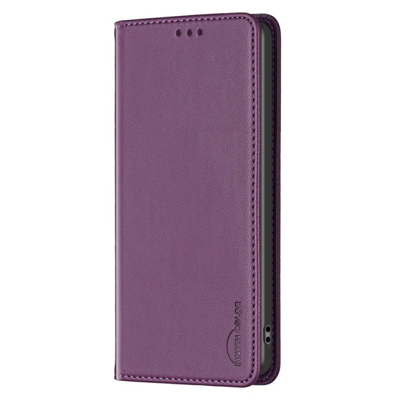 Folio-hoesje Samsung Galaxy A16 5g Leerstijl