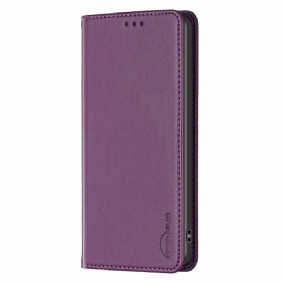 Folio-hoesje Samsung Galaxy A16 5g Leerstijl