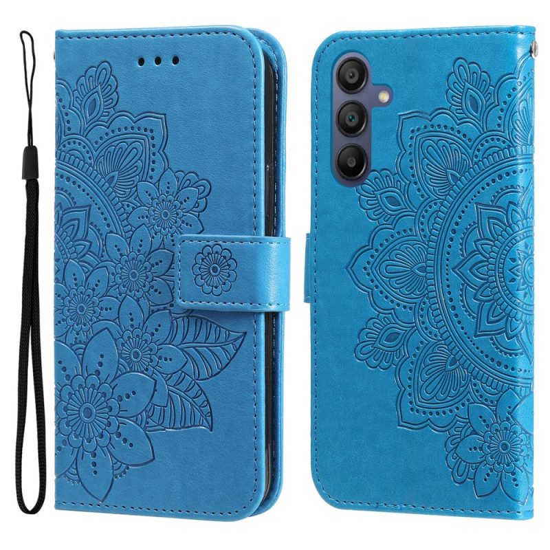 Leren Hoesje Voor Samsung Galaxy A16 5g Mandala-opdruk