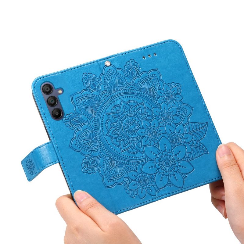 Leren Hoesje Voor Samsung Galaxy A16 5g Mandala-opdruk