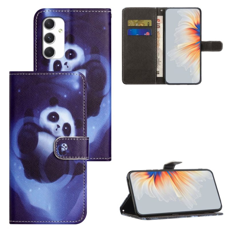 Leren Hoesje Voor Samsung Galaxy A16 5g Pandaruimte