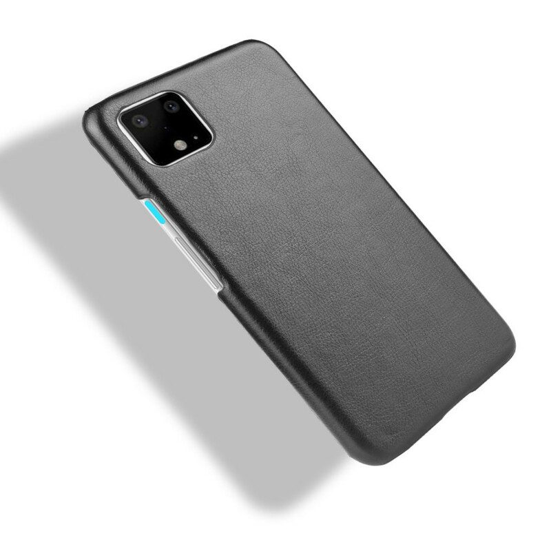 Hoesje voor Google Pixel 4 Litchi-leereffect