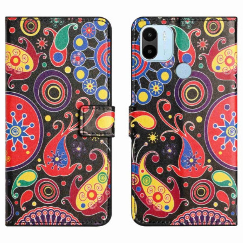 Flip Case voor Xiaomi Redmi A1 Galaxy Patroon