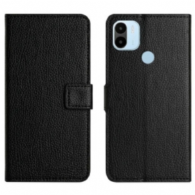 Leren Hoesje voor Xiaomi Redmi A1 Litchi-nerf Leereffect