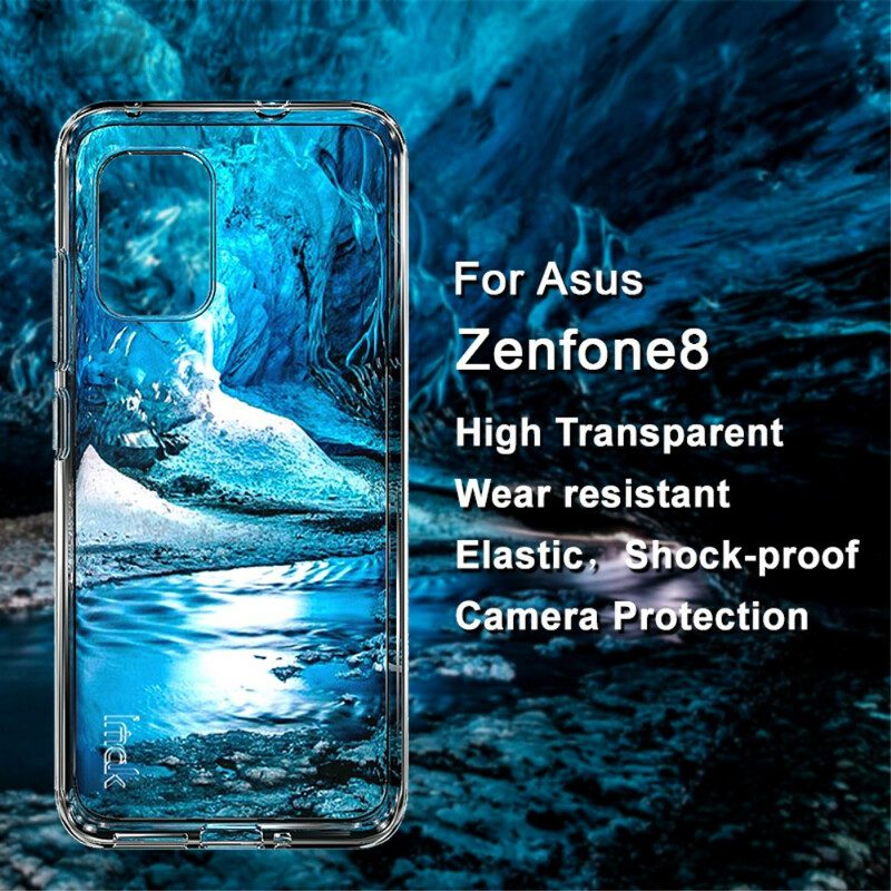 Hoesje voor Asus Zenfone 8 Imak Transparant