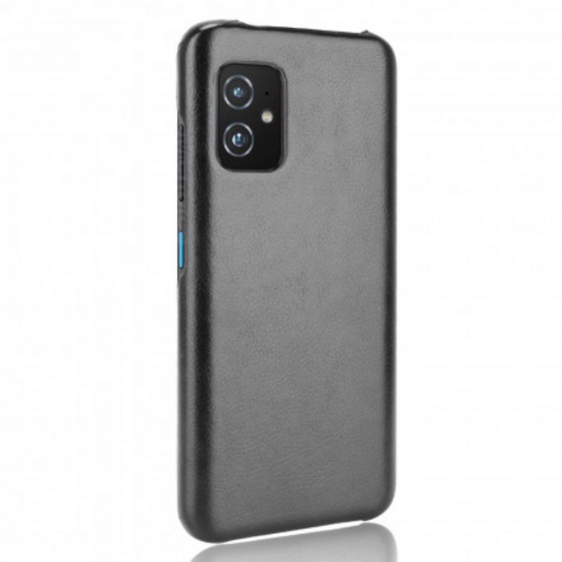 Hoesje voor Asus Zenfone 8 Litchi-leereffect