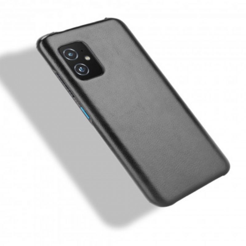 Hoesje voor Asus Zenfone 8 Litchi-leereffect