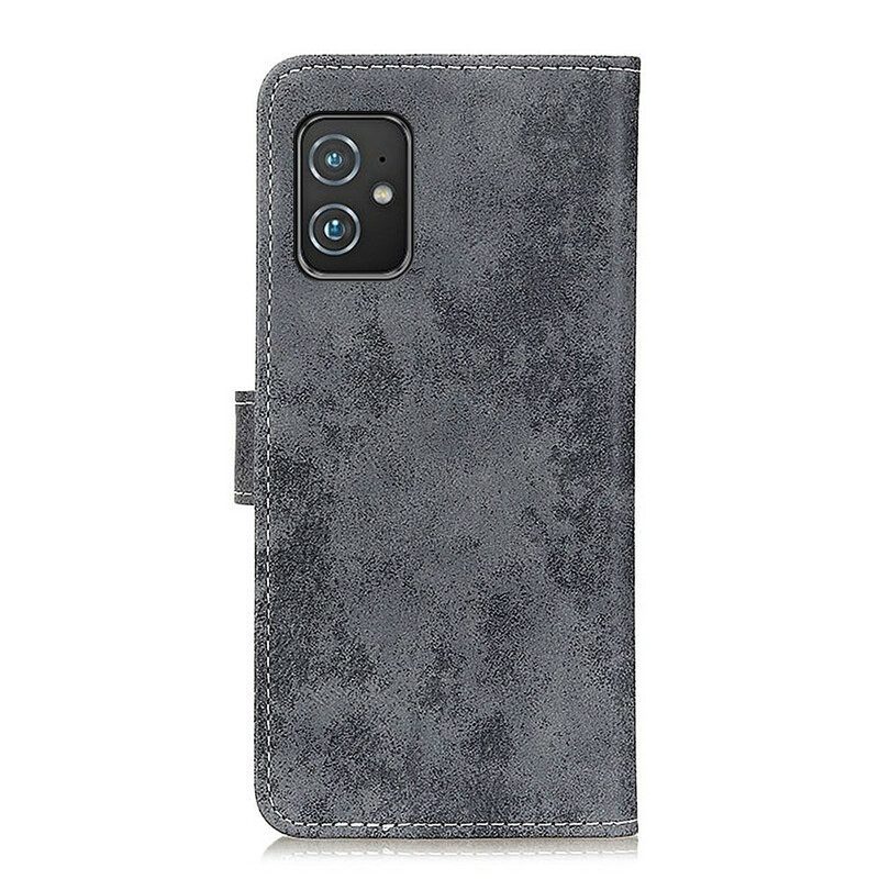 Leren Hoesje voor Asus Zenfone 8 Vintage Kunstleer