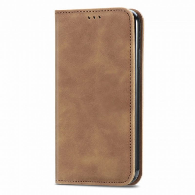 Bescherming Hoesje voor Oppo A94 5G Folio-hoesje Aanraking Van De Huid