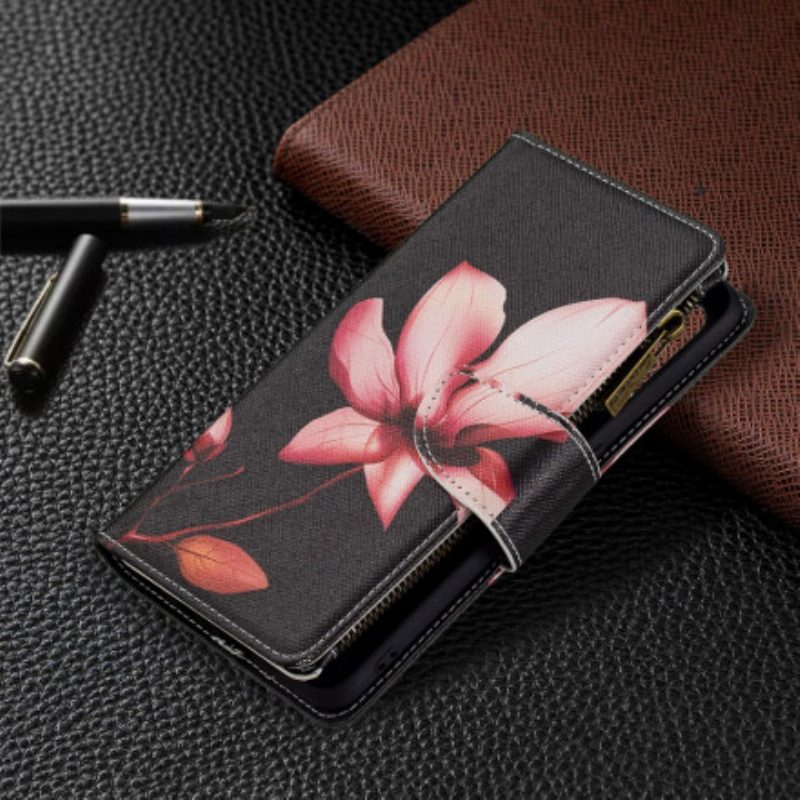 Folio-hoesje voor Oppo A94 5G Bloemzak Met Ritssluiting