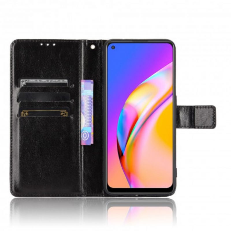 Folio-hoesje voor Oppo A94 5G Flitsend Kunstleer