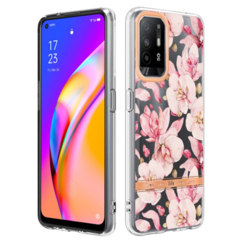 Hoesje voor Oppo A94 5G Begonia-bloem