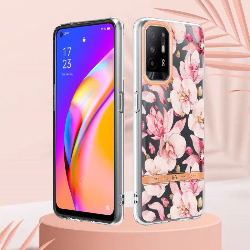 Hoesje voor Oppo A94 5G Begonia-bloem