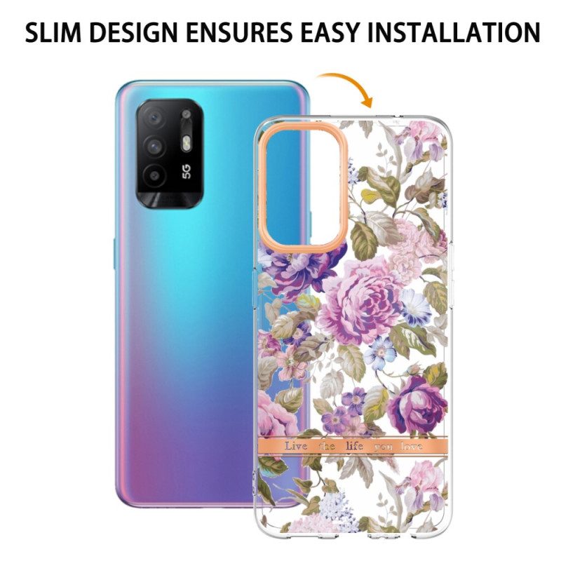 Hoesje voor Oppo A94 5G Begonia Bloemen