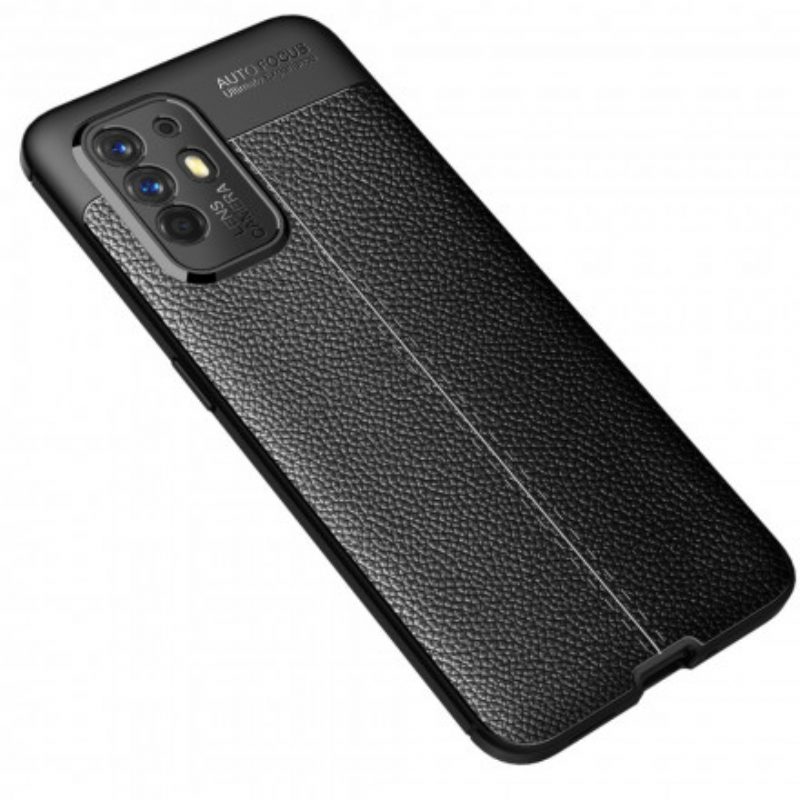 Hoesje voor Oppo A94 5G Litchi Leereffect