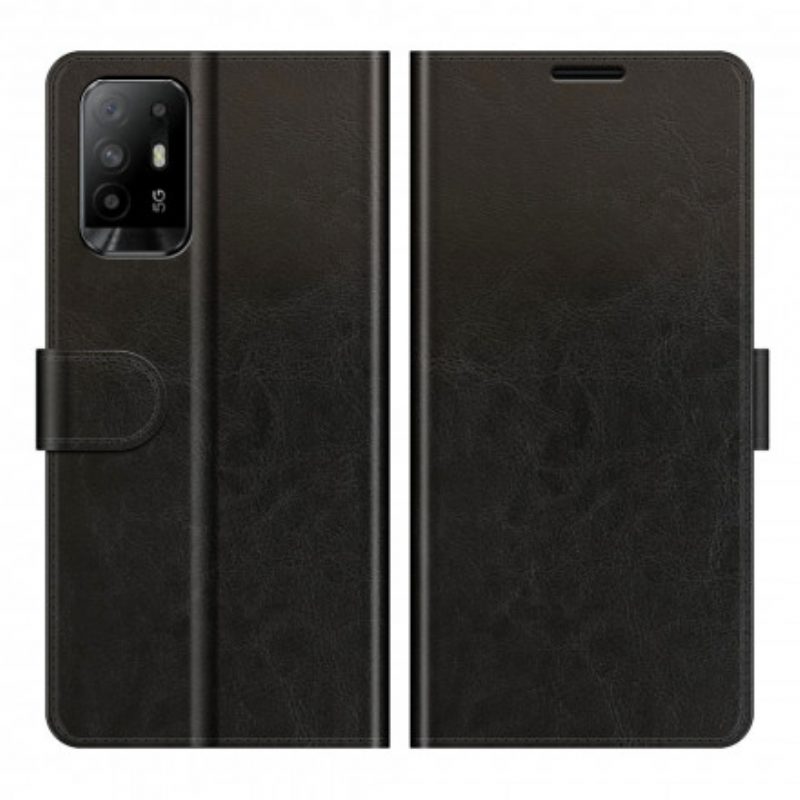 Leren Hoesje voor Oppo A94 5G Ultra Kunstleer