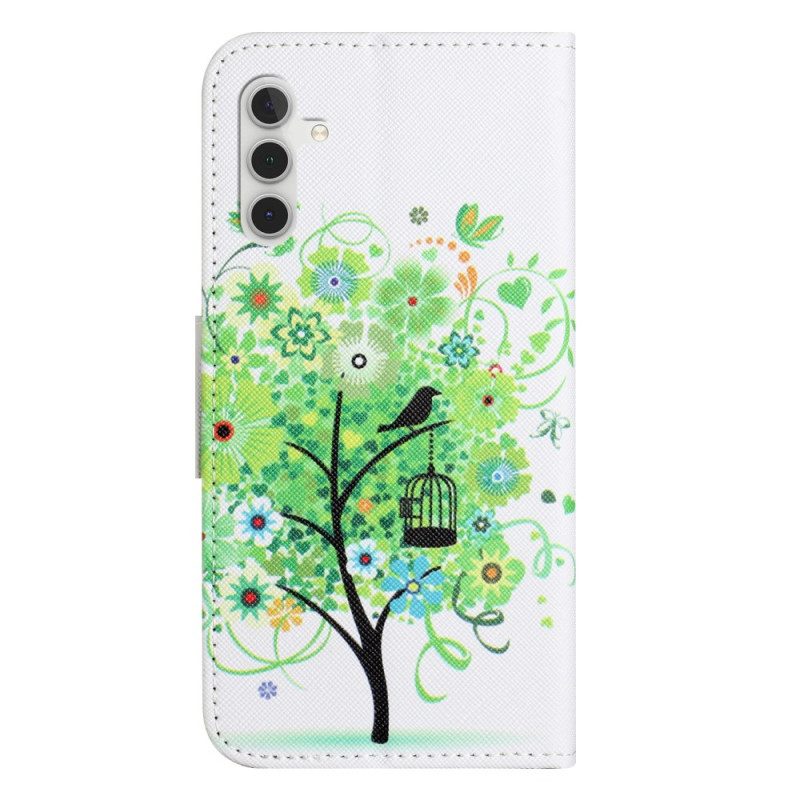 Bescherming Hoesje Samsung Galaxy S24 Fe Groene Boom