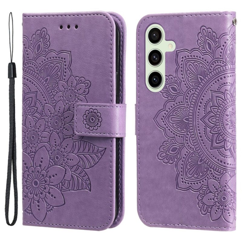 Bescherming Hoesje Samsung Galaxy S24 Fe Mandala-print