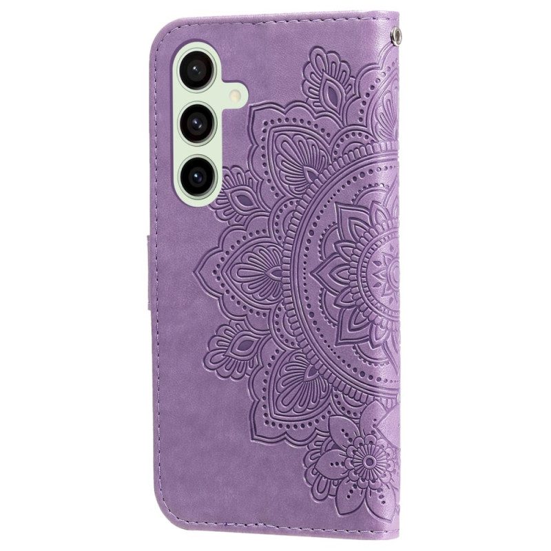 Bescherming Hoesje Samsung Galaxy S24 Fe Mandala-print