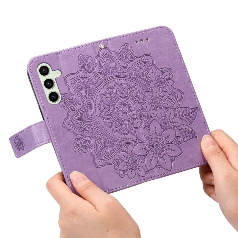 Bescherming Hoesje Samsung Galaxy S24 Fe Mandala-print