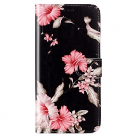 Flip Case Leren Samsung Galaxy S24 Fe Rododendron