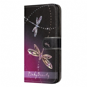 Flip Case Leren Samsung Galaxy S24 Fe Voorbindlibellen