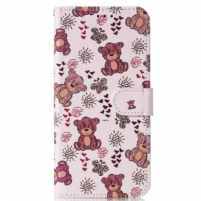 Folio-hoesje Samsung Galaxy S24 Fe Beer