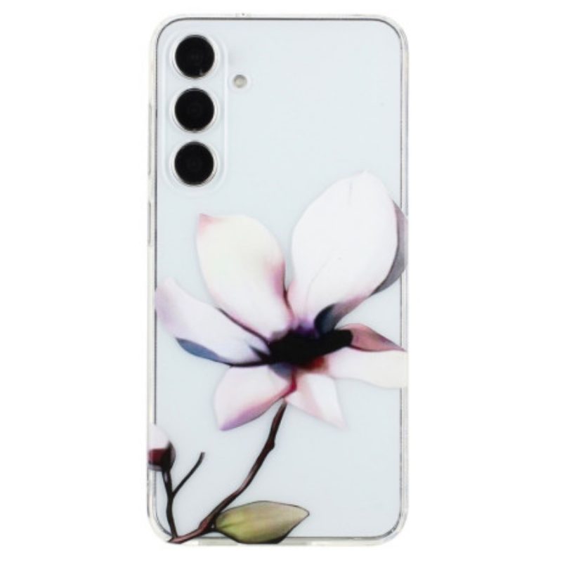 Hoesje Samsung Galaxy S24 Fe Witte Bloem