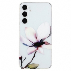 Hoesje Samsung Galaxy S24 Fe Witte Bloem