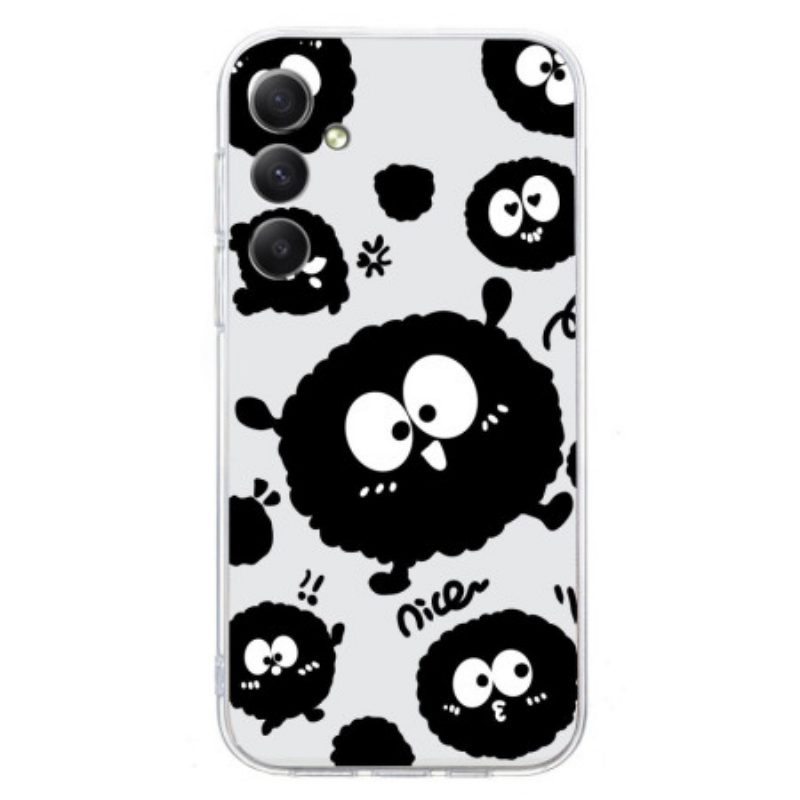 Hoesje Voor Samsung Galaxy S24 Fe Kleine Monsters