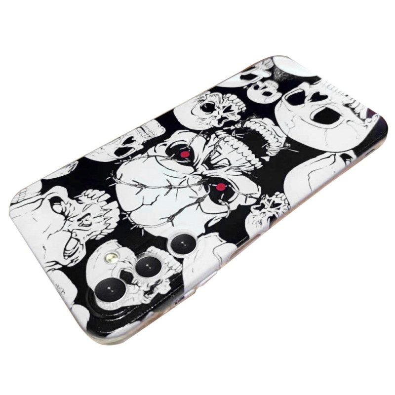 Hoesje Voor Samsung Galaxy S24 Fe Schedels